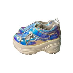 YRU Matrixx 2 Holographic Platform Sneakers Women's 7